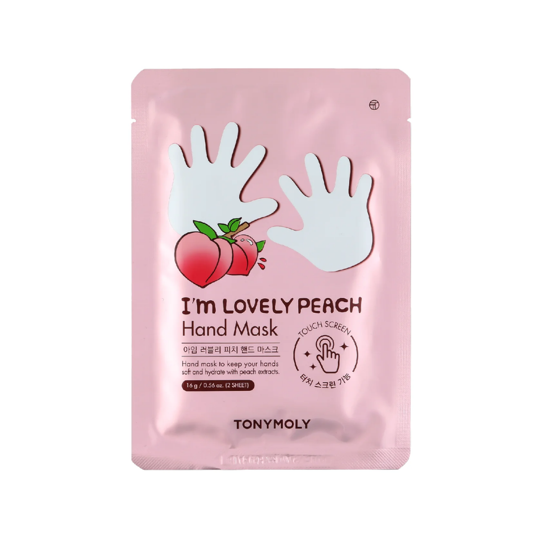 [TM] I AM LOVELY PEACH - HAND MASK