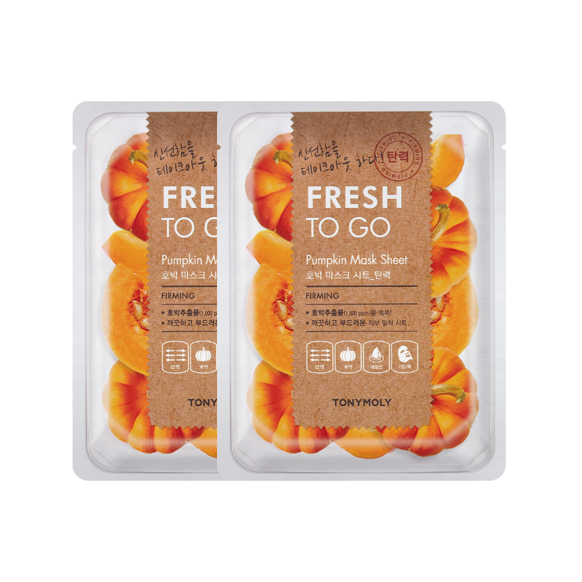 [TM] FRESH TO GO MASK - PUMPKIN