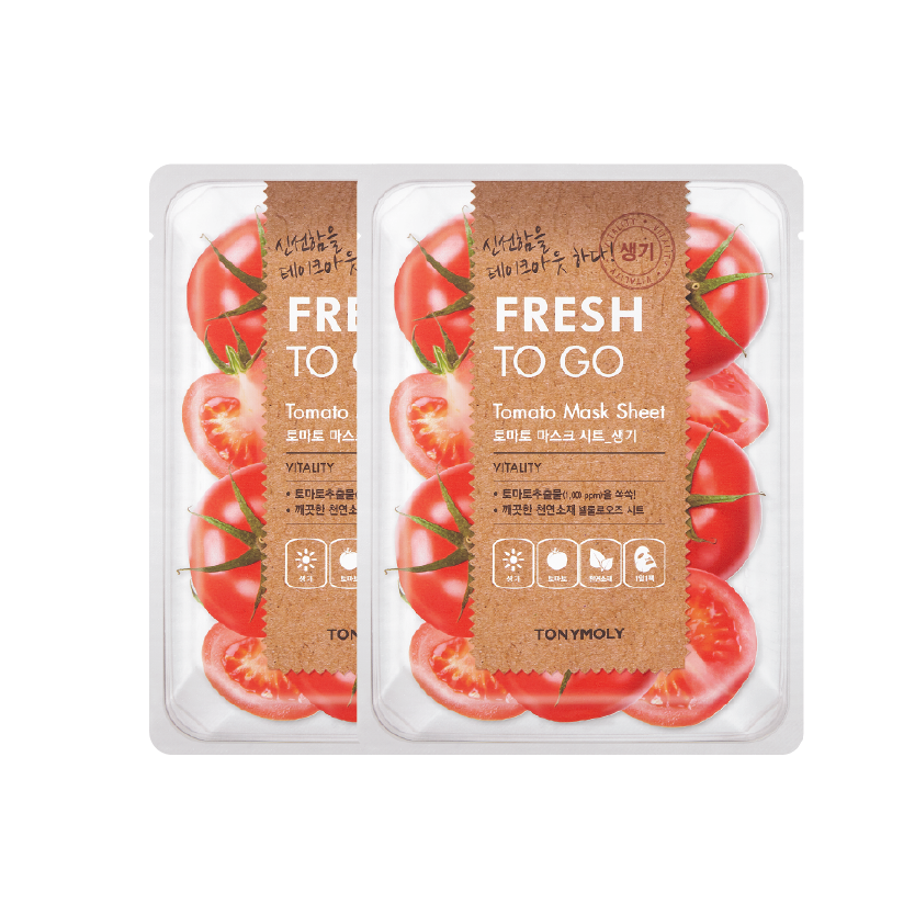 [TM] FRESH TO GO MASK - TOMATO