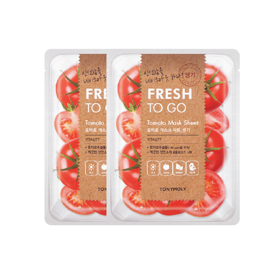 [TM] FRESH TO GO MASK - TOMATO