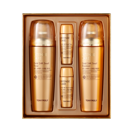 [TM] INTENSE CARE GOLD 24K SNAIL - SKIN CARE 2 SET