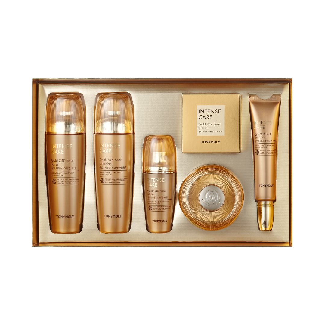 [TM] INTENSE CARE GOLD 24K SNAIL - SKIN CARE 5 SET